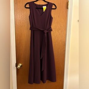 Calvin Klein burgundy dress, size 2